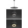 Світильник підвісний KLOODI DECO PE-ALBA250 7W 3K BK