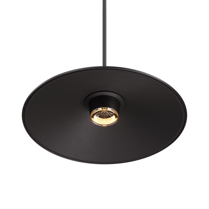 Світильник підвісний KLOODI DECO PE-ALBA250 7W 3K BK