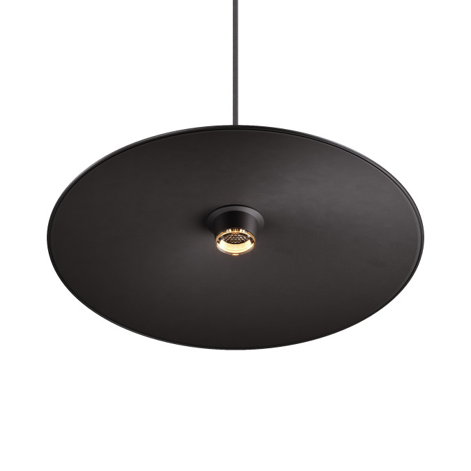 Світильник підвісний KLOODI DECO PE-ALBA400 7W 3K BK