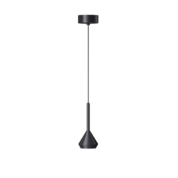 Світильник підвісний KLOODI DECO PE-BONNY185 7W 3K BK