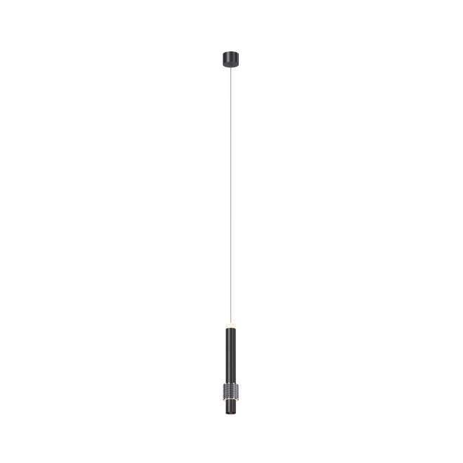 Світильник підвісний KLOODI DECO PE-DELTA62 6W+6W 3K BK