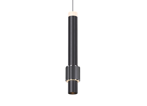 Світильник підвісний KLOODI DECO PE-DELTA62 6W+6W 3K BK