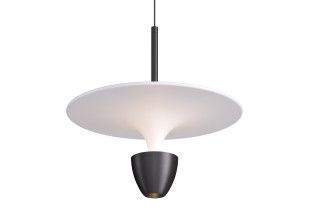 Світильник підвісний KLOODI DECO PE-NIMBA300 6W+6W 3K WH/BK