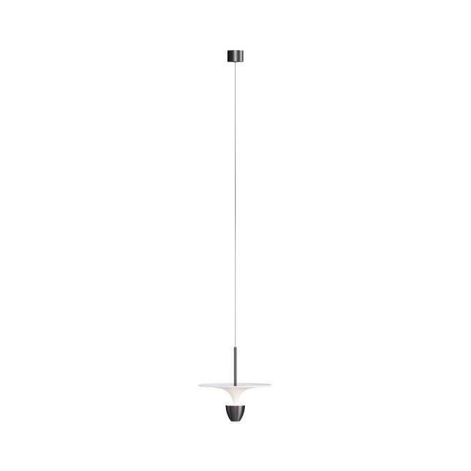 Світильник підвісний KLOODI DECO PE-NIMBA300 6W+6W 3K WH/BK