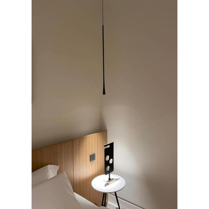 Світильник підвісний KLOODI DECO PE-SURMA800 7W 3K BK