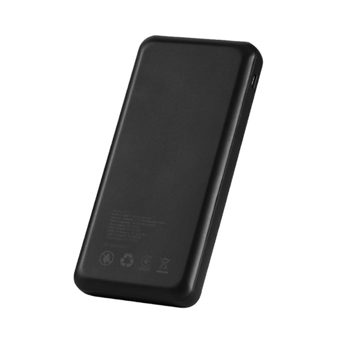 Павербанк Brevia 10000mAh 15W Li-Pol, чорний