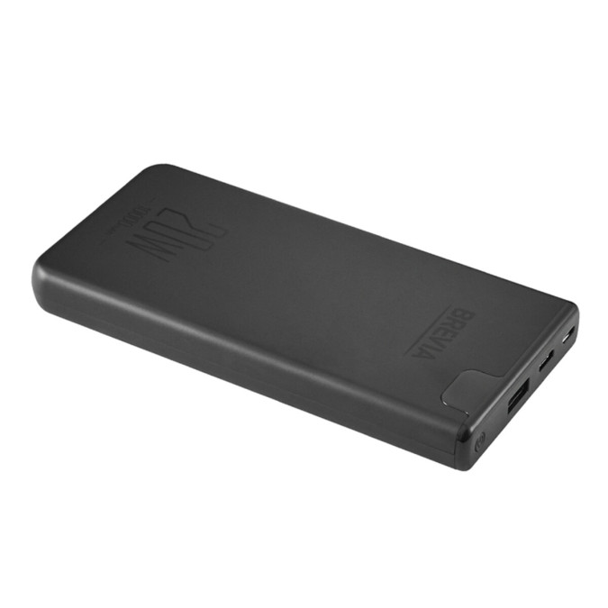 Павербанк Brevia 10000mAh 20W Li-Pol, чорний