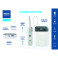 Павербанк Brevia 10000mAh 22.5W Li-Pol, Type-C + Lightning cable, білий