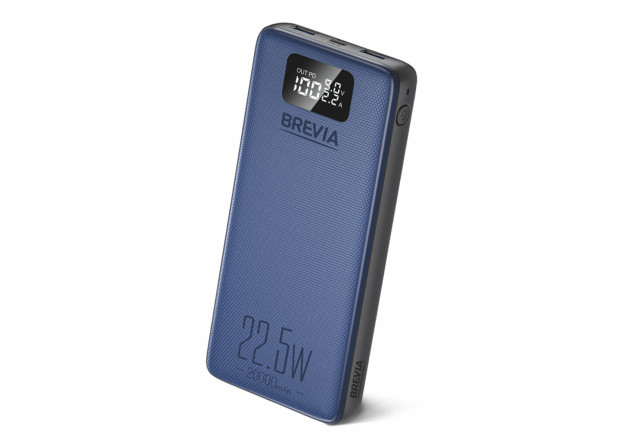Павербанк Brevia 20000mAh 22.5W Li-Pol, синій