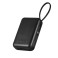 Павербанк Brevia 20000mAh 22.5W, Type-C + Lightning cable, Li-Pol, чорний