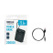Павербанк Brevia 20000mAh 22.5W, Type-C + Lightning cable, Li-Pol, чорний