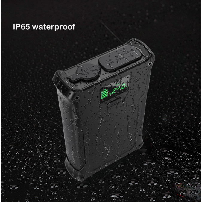 Павербанк MARKSON PB GP48 Air 40000mAh 148Wh Li-pol, чорний