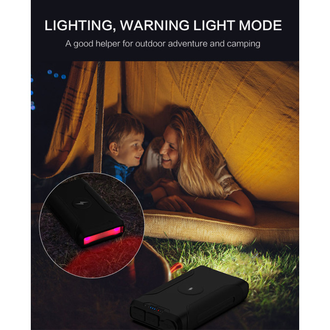 Павербанк MARKSON PB GP14 72000mAh 266Wh Li-pol, чорний