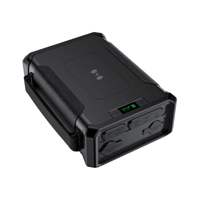Павербанк MARKSON PB GP50 96000mAh 307Wh LiFePO4, чорний
