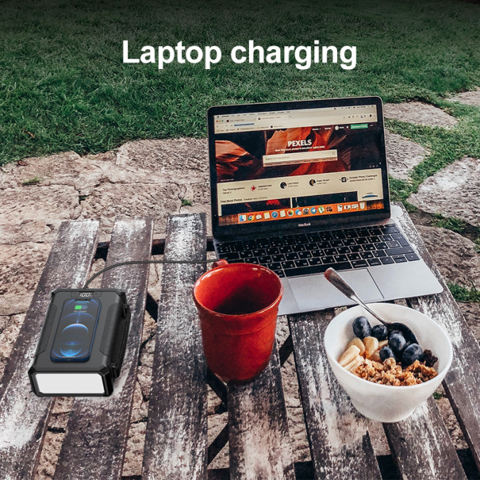Павербанк MARKSON PB GP50 96000mAh 307Wh LiFePO4, чорний