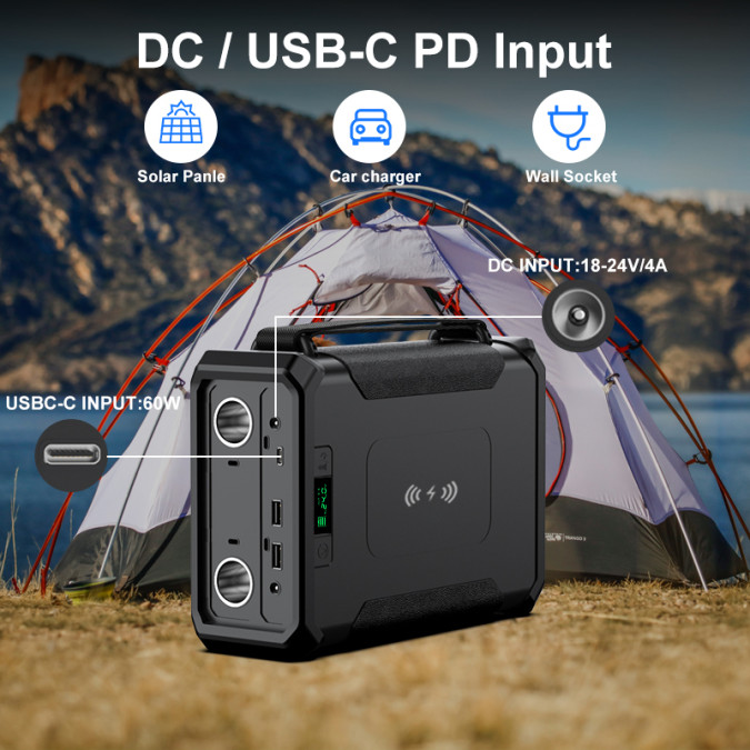 Павербанк MARKSON PB GP50 96000mAh 307Wh LiFePO4, чорний