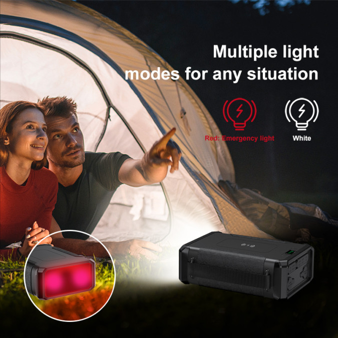 Павербанк MARKSON PB GP50 96000mAh 307Wh LiFePO4, чорний
