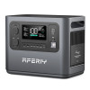 Портативна зарядна станція Aferiy AF-P110 1200W 960Wh LiFePO4, чорна