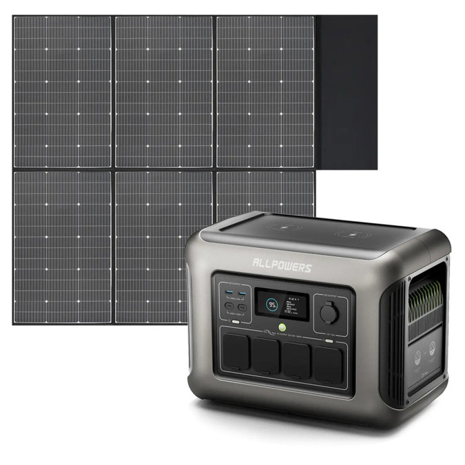 Портативна зарядна станція AllPowers R1500 1800W 1152Wh LiFePO4