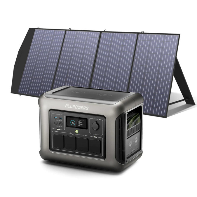Портативна зарядна станція AllPowers R1500 1800W 1152Wh LiFePO4