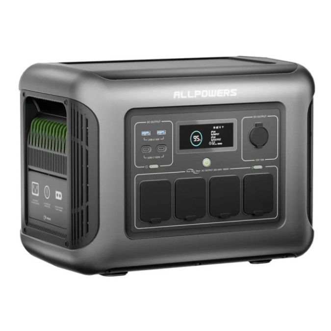 Портативна зарядна станція AllPowers R1500 LITE 1600W 1056Wh LiFePO4