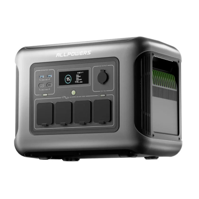 Портативна зарядна станція AllPowers R1500 LITE 1600W 1056Wh LiFePO4