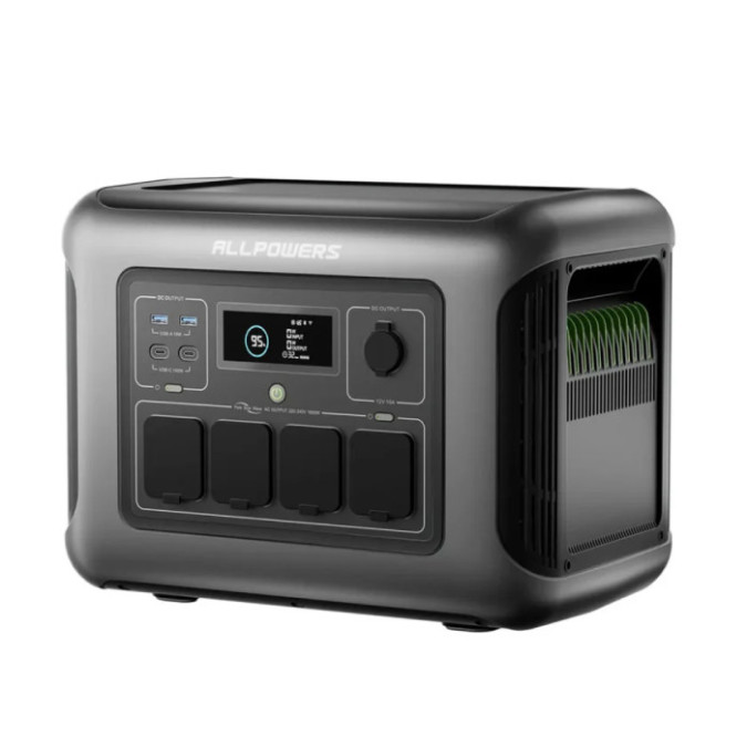 Портативна зарядна станція AllPowers R1500 LITE 1600W 1056Wh LiFePO4