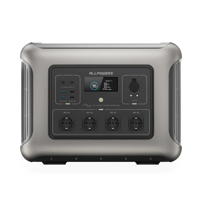 Портативна зарядна станція AllPowers R2500 2500W 2016Wh LiFePO4