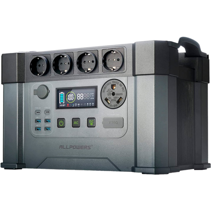 Портативна зарядна станція AllPowers S2000 PRO 2400W 1500Wh Li-Ion