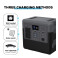 Портативна зарядна станція MARKSON BP2400 2400W 2560Wh 800000mAh LiFePO4, сіра