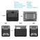 Портативна зарядна станція MARKSON BP2400 2400W 2560Wh 800000mAh LiFePO4, сіра
