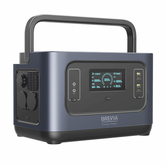 Портативна зарядна станція Brevia ePower1000 1000W 1008Wh 45000mAh LiFePO4
