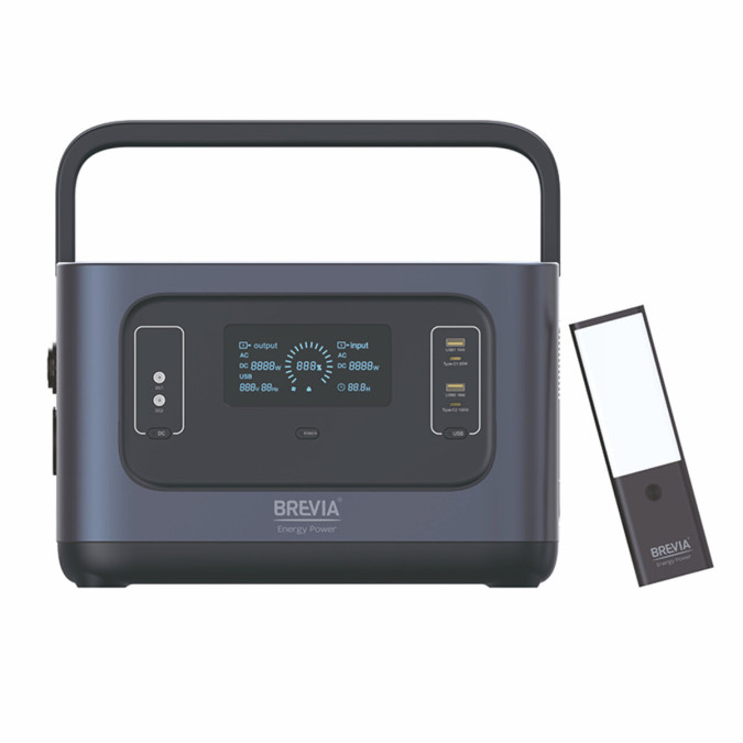 Портативна зарядна станція Brevia ePower1000 1000W 1008Wh 45000mAh LiFePO4