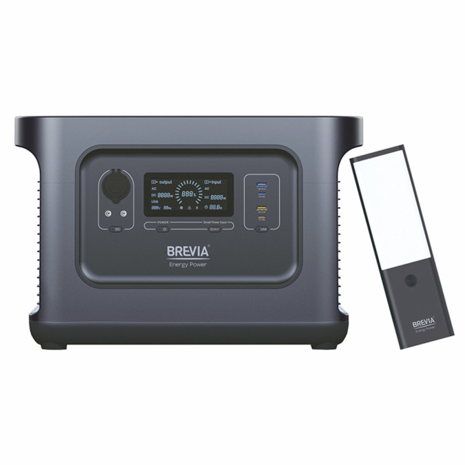 Портативна зарядна станція Brevia ePower2000 2000W 2150Wh 48000mAh LiFePO4