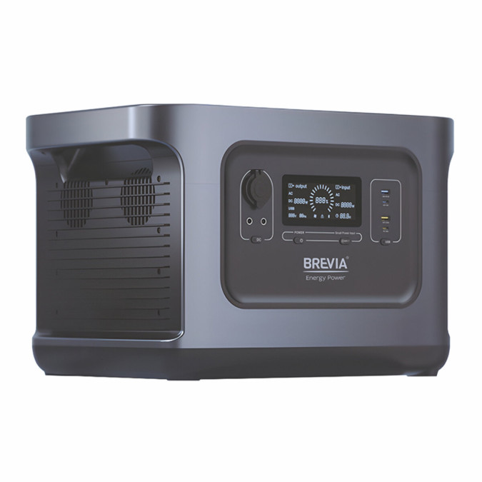 Портативна зарядна станція Brevia ePower2000 2000W 2150Wh 48000mAh LiFePO4