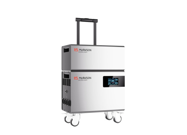Зарядна станція MARKSON CASE з додатковою батареєю CASE BANK, 2400W 4916Wh (2458Wh+2458Wh) LiFePO4 