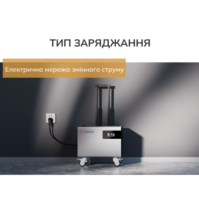 Зарядна станція MARKSON CASE 2400W 2458Wh LiFePO4