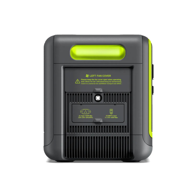 Портативна зарядна станція Fossibot F2400 2400W 2048WH 640000mAh LiFePO4, зелена