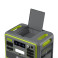 Портативна зарядна станція Fossibot F2400 2400W 2048WH 640000mAh LiFePO4, зелена