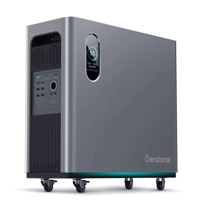 Зарядна станція Gendome Home 3000 3000W 3072Wh LiFePO4, сіра