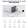 Зарядна станція Gendome Home 3000 3000W 3072Wh LiFePO4, сіра