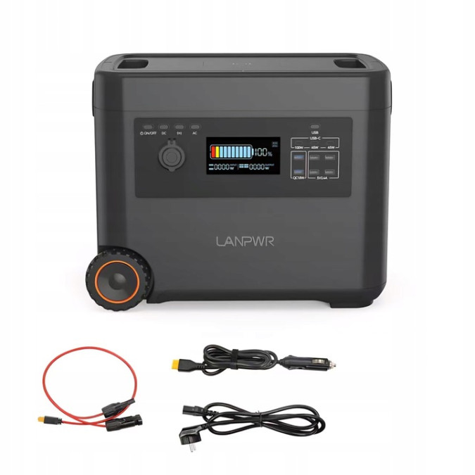 Портативна зарядна станція LanPWR D5-2500 2500W 2160Wh LiFePO4