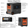 Портативна зарядна станція LanPWR D5-2500 2500W 2160Wh LiFePO4