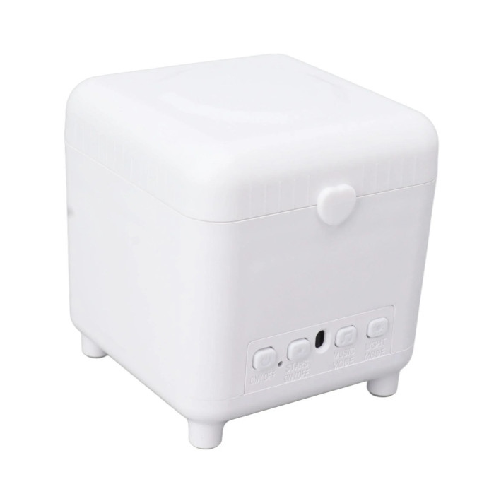 Проектор зоряного неба, нічник Night Sky Magic Box M6 з пультом і додатком на телефон, білий