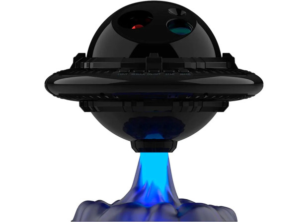 Лазерний проектор зоряного неба, нічник UFO Led Star Night НЛО Галактика з пультом, чорний