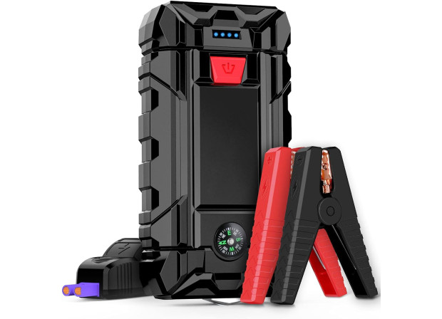 Пусковий зарядний пристрій MARKSON BM150 1500A/15800mAh з ліхтариком