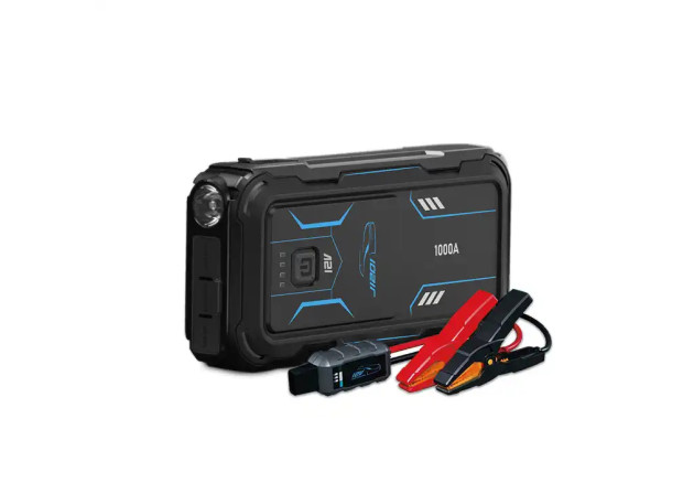 Пусковий зарядний пристрій Green Keeper GK-J1201 1000A/10000mAh з ліхтариком