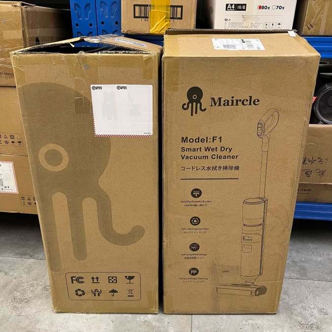 Бездротовий миючий пилосос Maircle F1 16000Pa 4000mAh, сірий