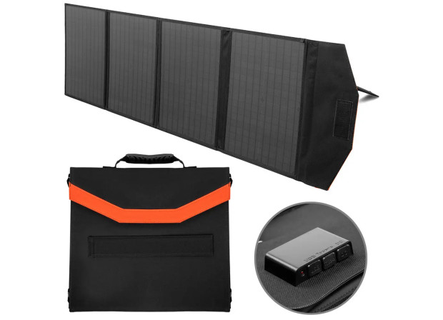 Портативна сонячна панель MARKSON SL-200W 200W 19.8V розкладна