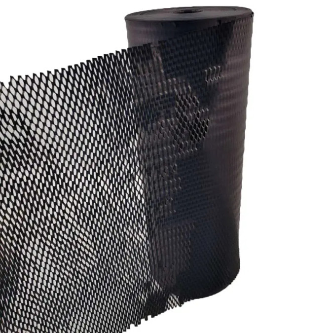 Стільниковий пакувальний папір MARKSON PAPER-HC 50X100 BLACK рулон 50см x 100м, чорний